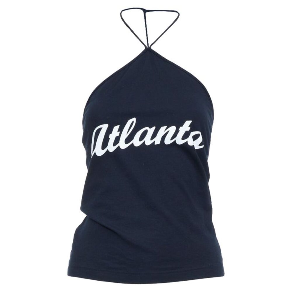 Dolce & Gabbana 2003 Black Halter Top
